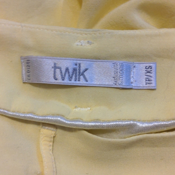 Yellow Twix Mid Length Skirt - Picture 2 of 2